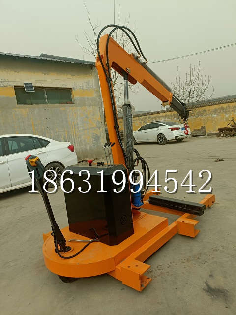 员林市自卸车厢随车吊 自制轮式四不像起重机 四驱平板吊 5吨 贵盛